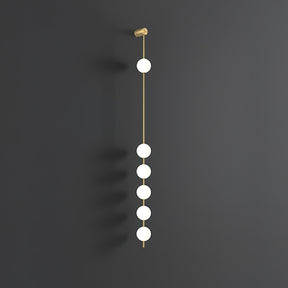 Applique Murale Moderne avec Accents Dorés - Éclairage Durable et Économe en Énergie