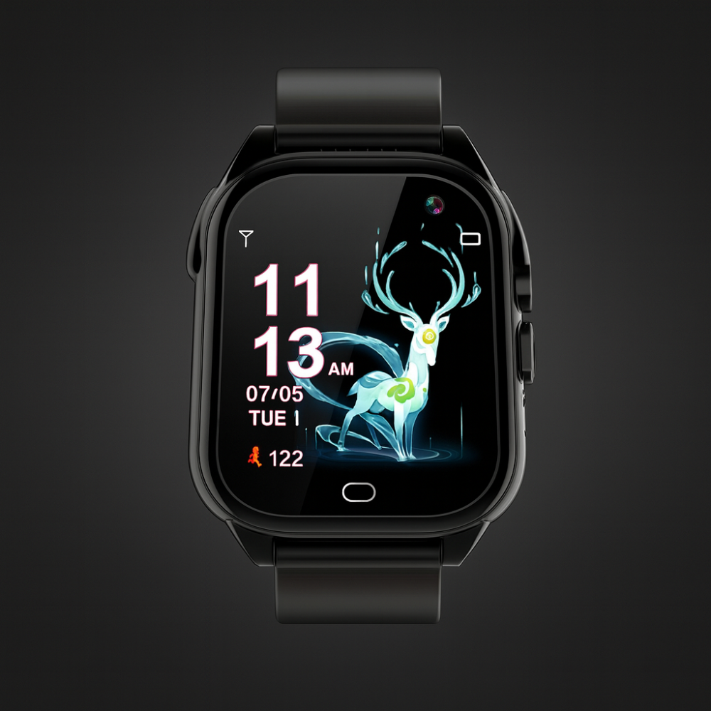 Montre de Fitness Interactive pour Enfants - Écran Tactile et Suivi d'Activité