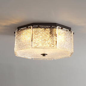 Lampe de Plafond Moderne en Cuivre - Éclairage Raffiné et Durable