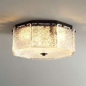 Lampe de Plafond Moderne en Cuivre - Éclairage Raffiné et Durable