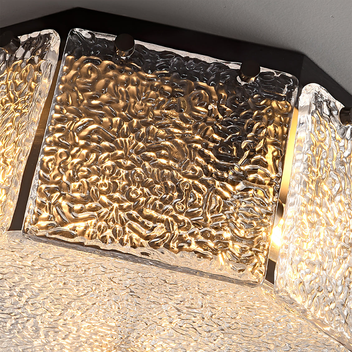 Lampe de Plafond Moderne en Cuivre - Éclairage Raffiné et Durable