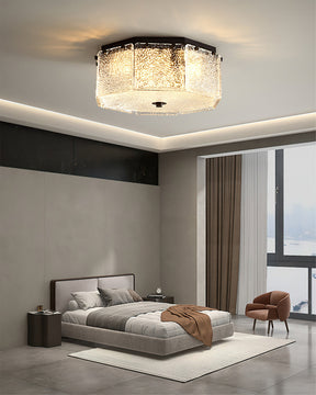 Lampe de Plafond Moderne en Cuivre - Éclairage Raffiné et Durable