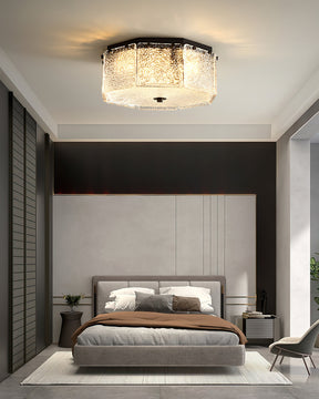 Lampe de Plafond Moderne en Cuivre - Éclairage Raffiné et Durable