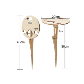 Table à Vin Pliable Compacte - Parfaite pour Pique-niques et Camping