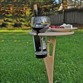 Table à Vin Pliable Compacte - Parfaite pour Pique-niques et Camping