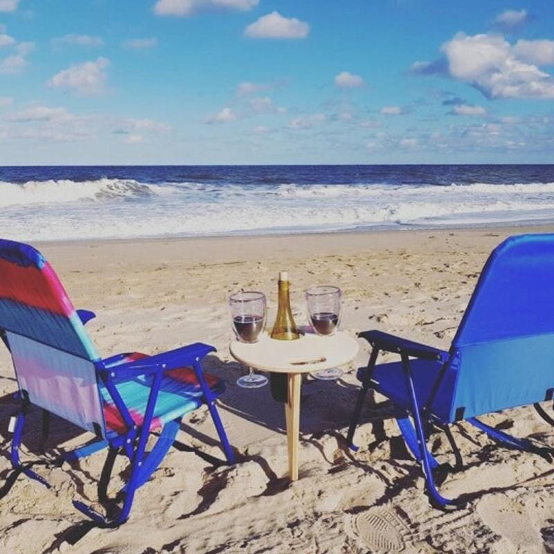 Table à Vin Pliable Compacte - Parfaite pour Pique-niques et Camping