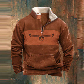Pull en Fleece pour Homme - Chaud et Élégant pour l'Extérieur