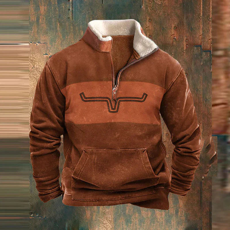 Pull en Fleece pour Homme - Chaud et Élégant pour l'Extérieur