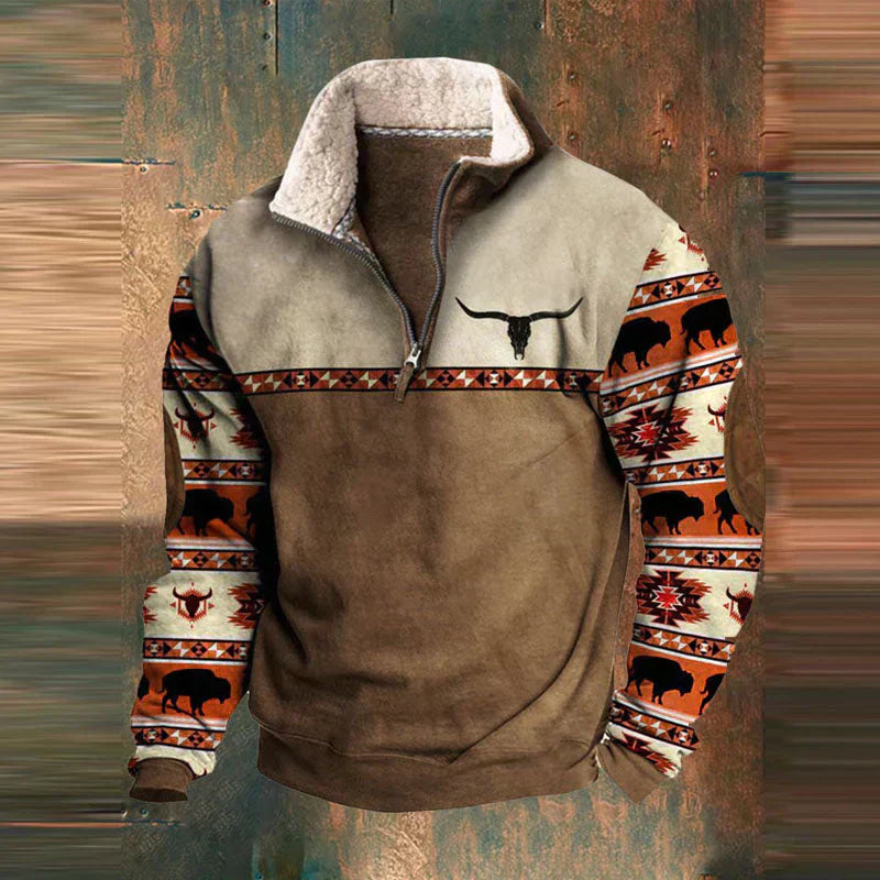 Pull en Fleece pour Homme - Chaud et Élégant pour l'Extérieur