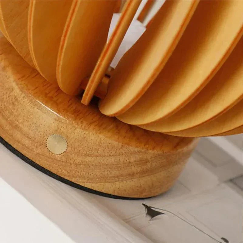 Lampe de Table en Bois Flexible - Design Élégant et Écologique