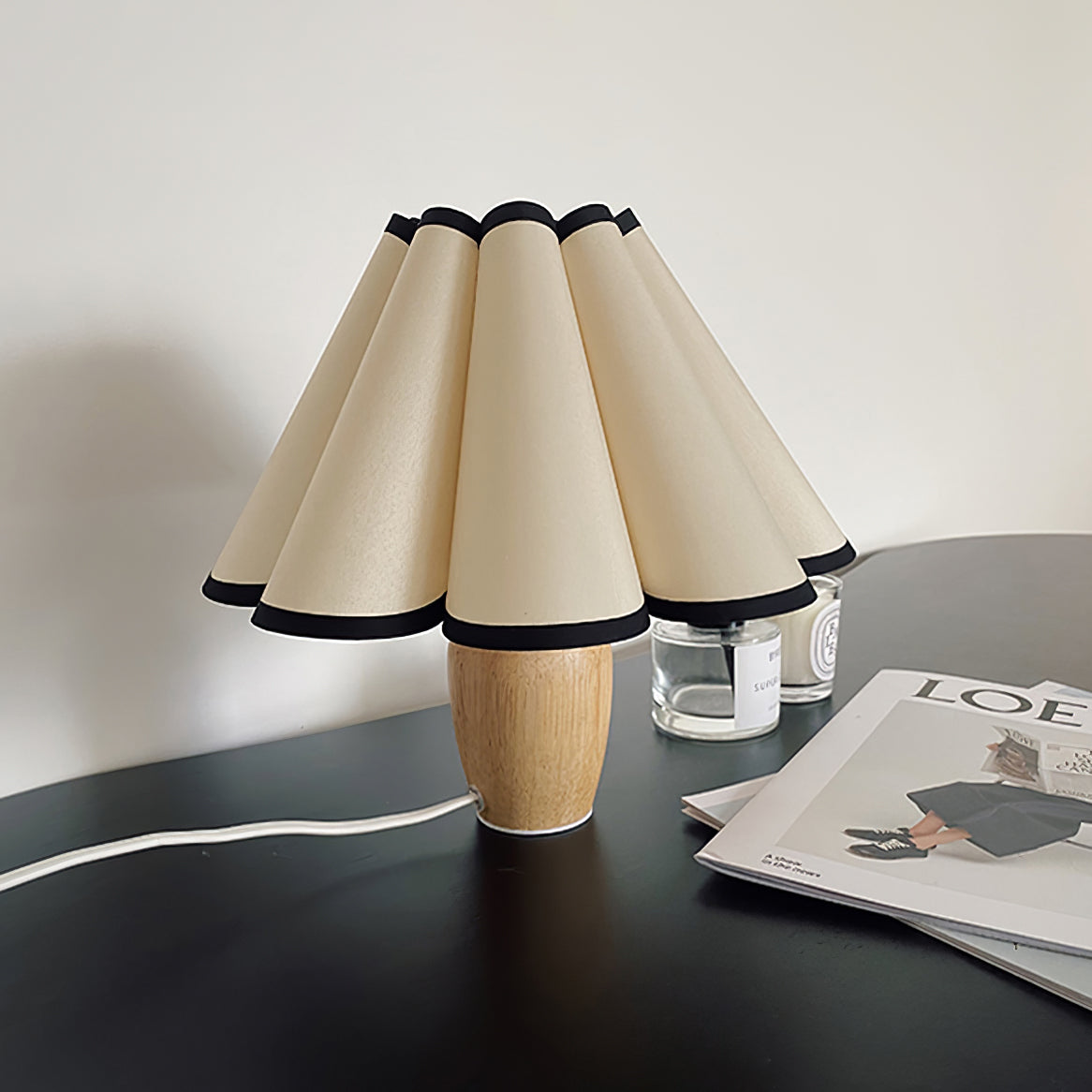 Lampe Tissée Vintage - Élégance et Lumière Chaleureuse