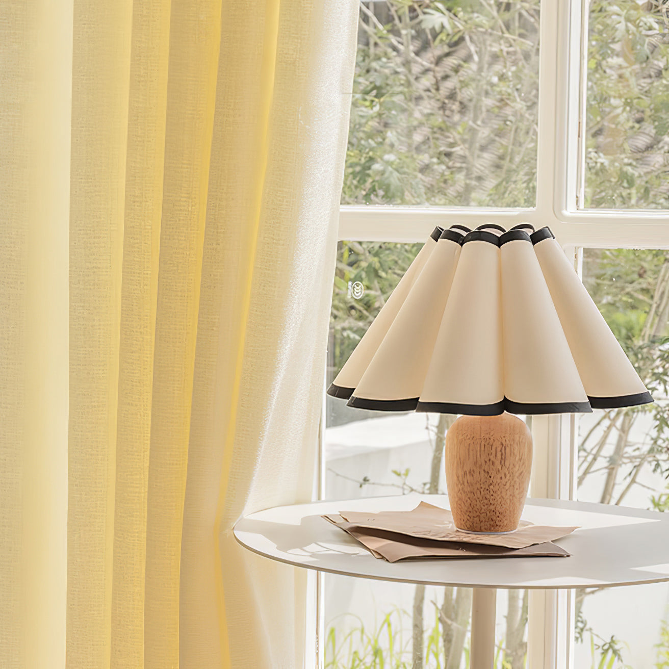 Lampe Tissée Vintage - Élégance et Lumière Chaleureuse
