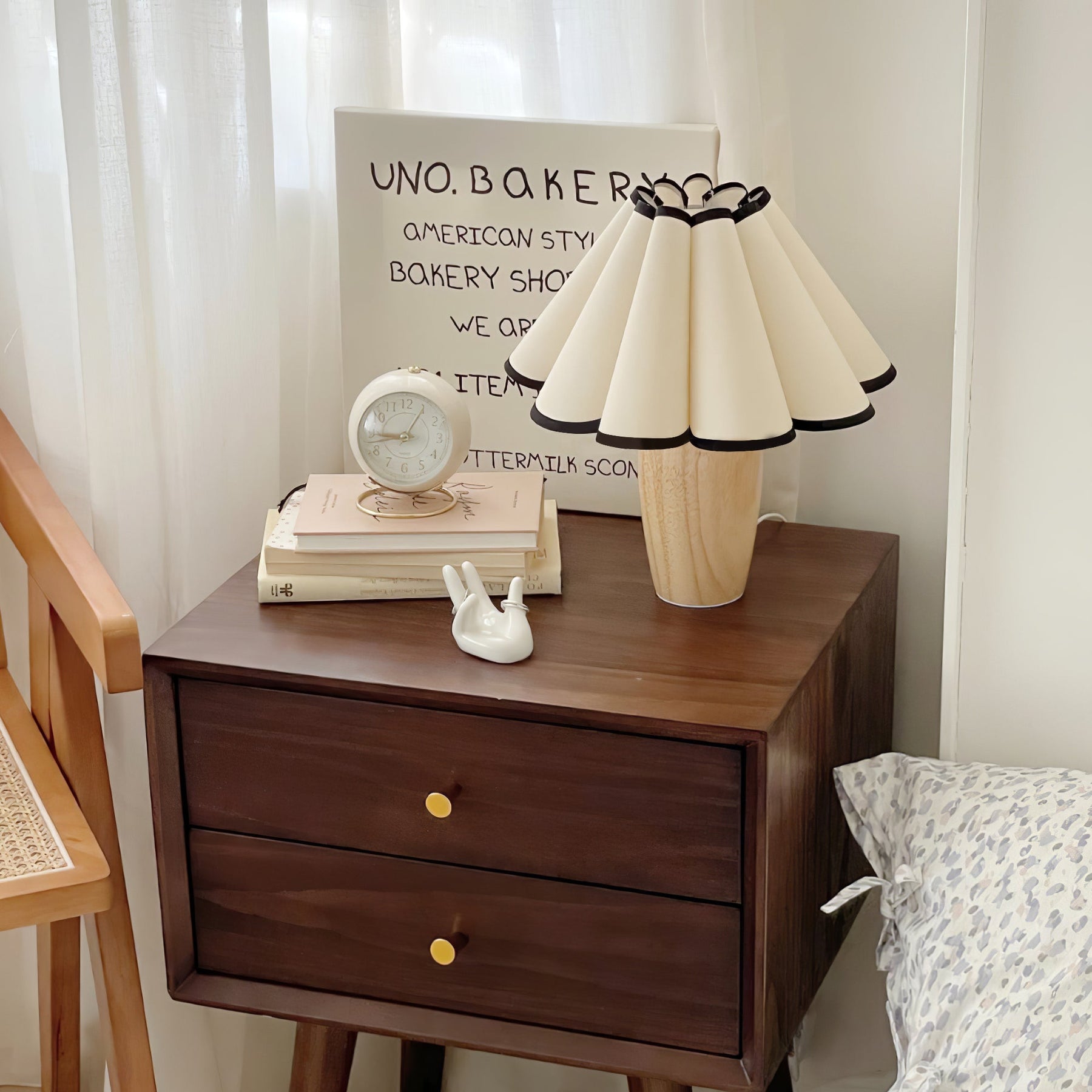 Lampe Tissée Vintage - Élégance et Lumière Chaleureuse