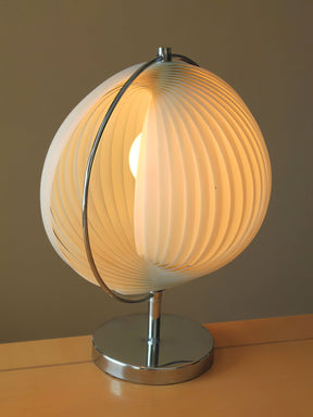 Lampe de Bureau Chrome Élégante - Design Rotatif et Ambiance Raffinée