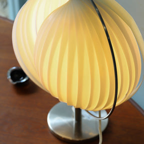Lampe de Bureau Chrome Élégante - Design Rotatif et Ambiance Raffinée