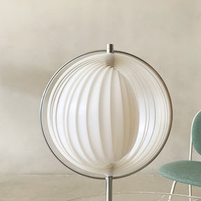 Lampe de Bureau Chrome Élégante - Design Rotatif et Ambiance Raffinée