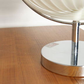 Lampe de Bureau Chrome Élégante - Design Rotatif et Ambiance Raffinée