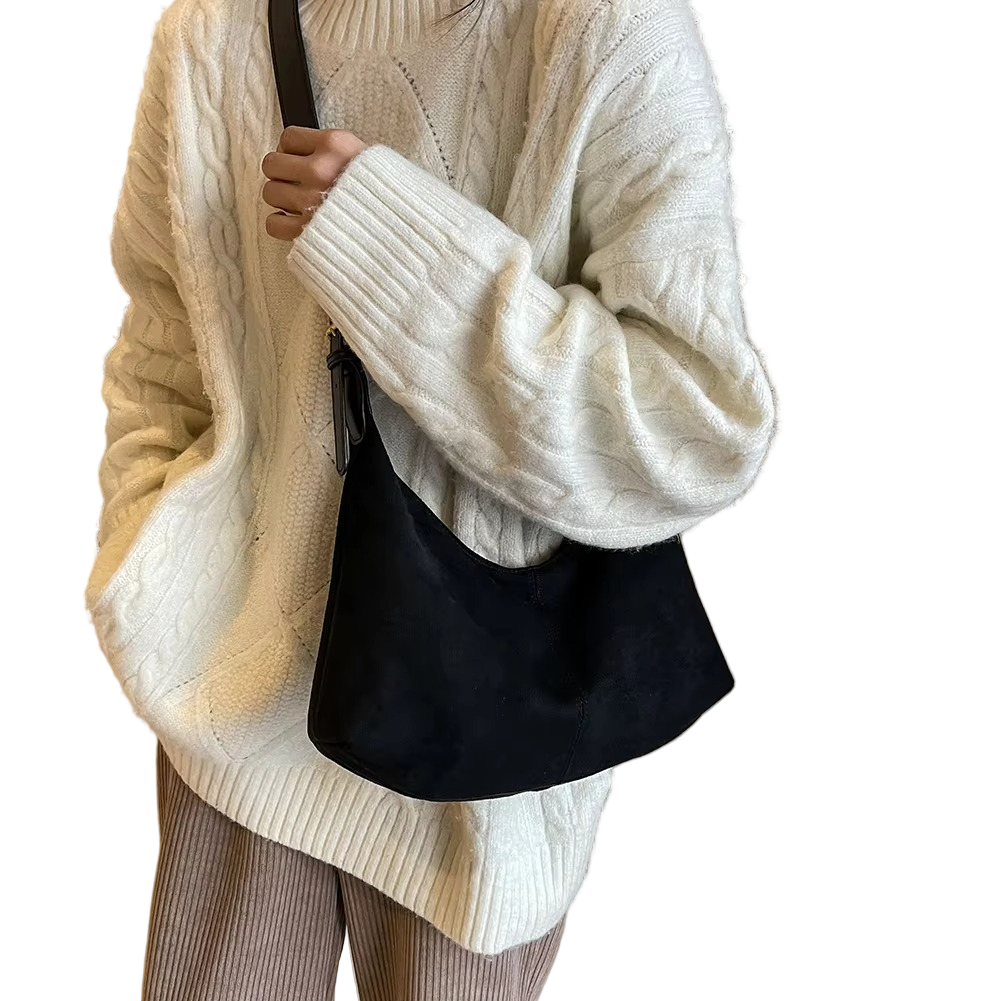 Sac à Main en Daim Vintage - Sac Bandoulière Élégant et Pratique