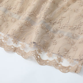 Dirndl Vintage Abricot avec Tablier - Élégance Douce pour Oktoberfest