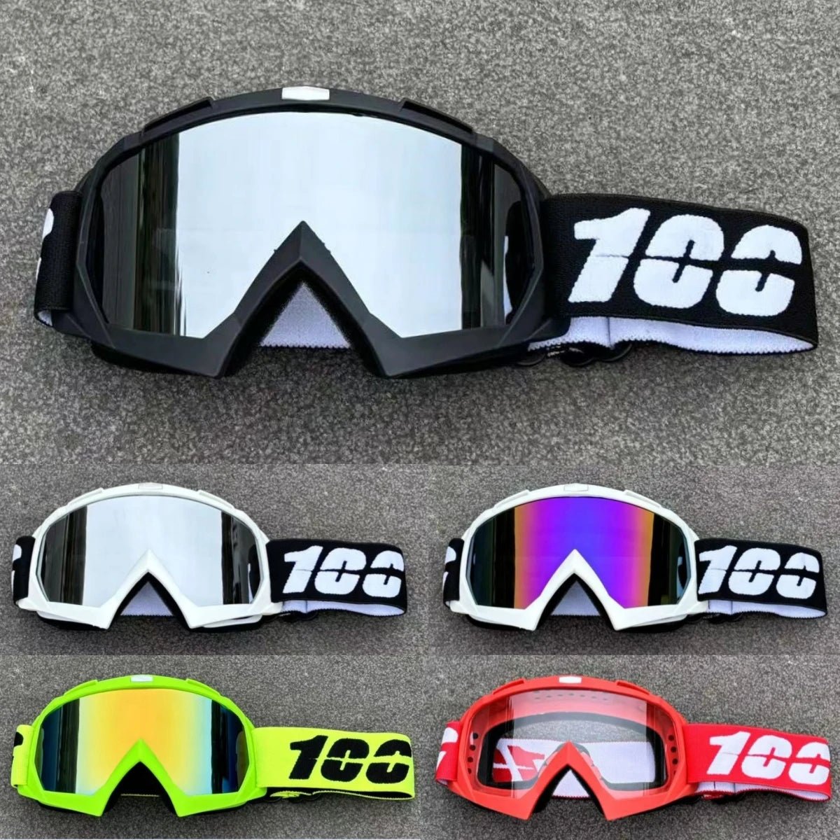 Lunettes de Motocross UV400 Légères | Protection Optimale et Confort Supérieur