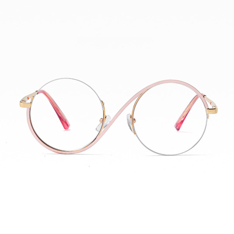 Lunettes Semi-Rondes Élégantes - Style Moderne et Confort Optimal
