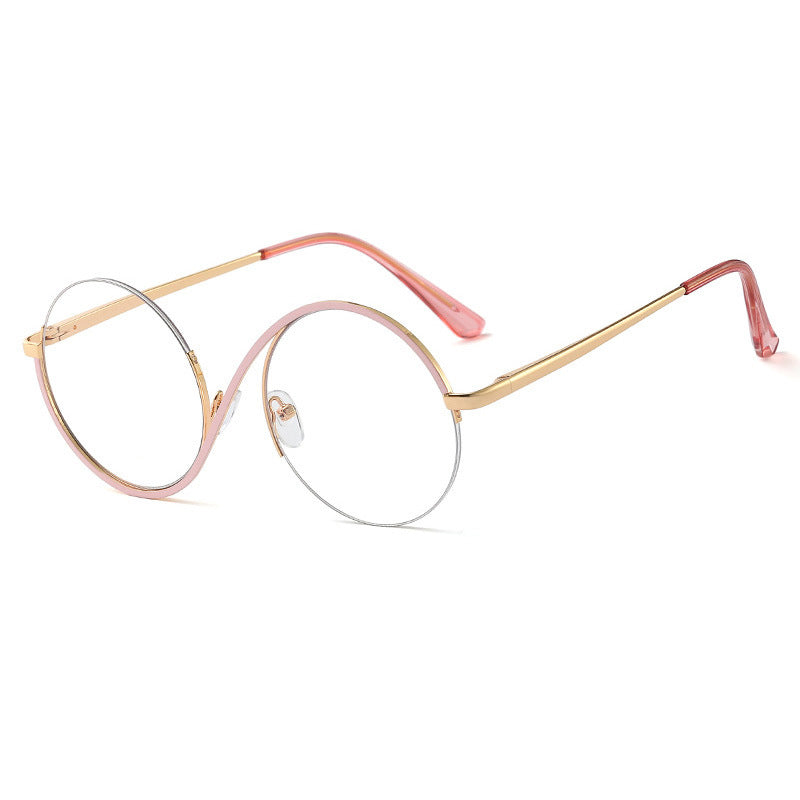 Lunettes Semi-Rondes Élégantes - Style Moderne et Confort Optimal