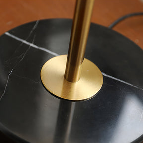 Lampe de Bureau en Coquillage - Éclairage Élégant et Ambiance Chaleureuse