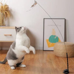Jouet Interactif pour Chats - Mouvements Réalistes et Sûrs