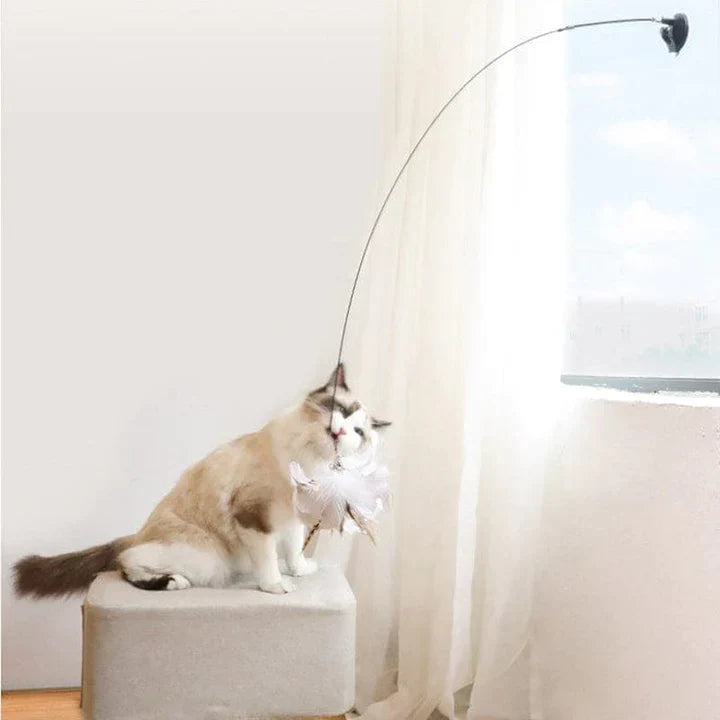 Jouet Interactif pour Chats - Mouvements Réalistes et Sûrs