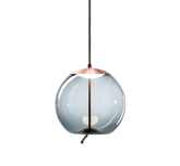 Lampe Suspendue en Or Rose - Élégance et Style Contemporain