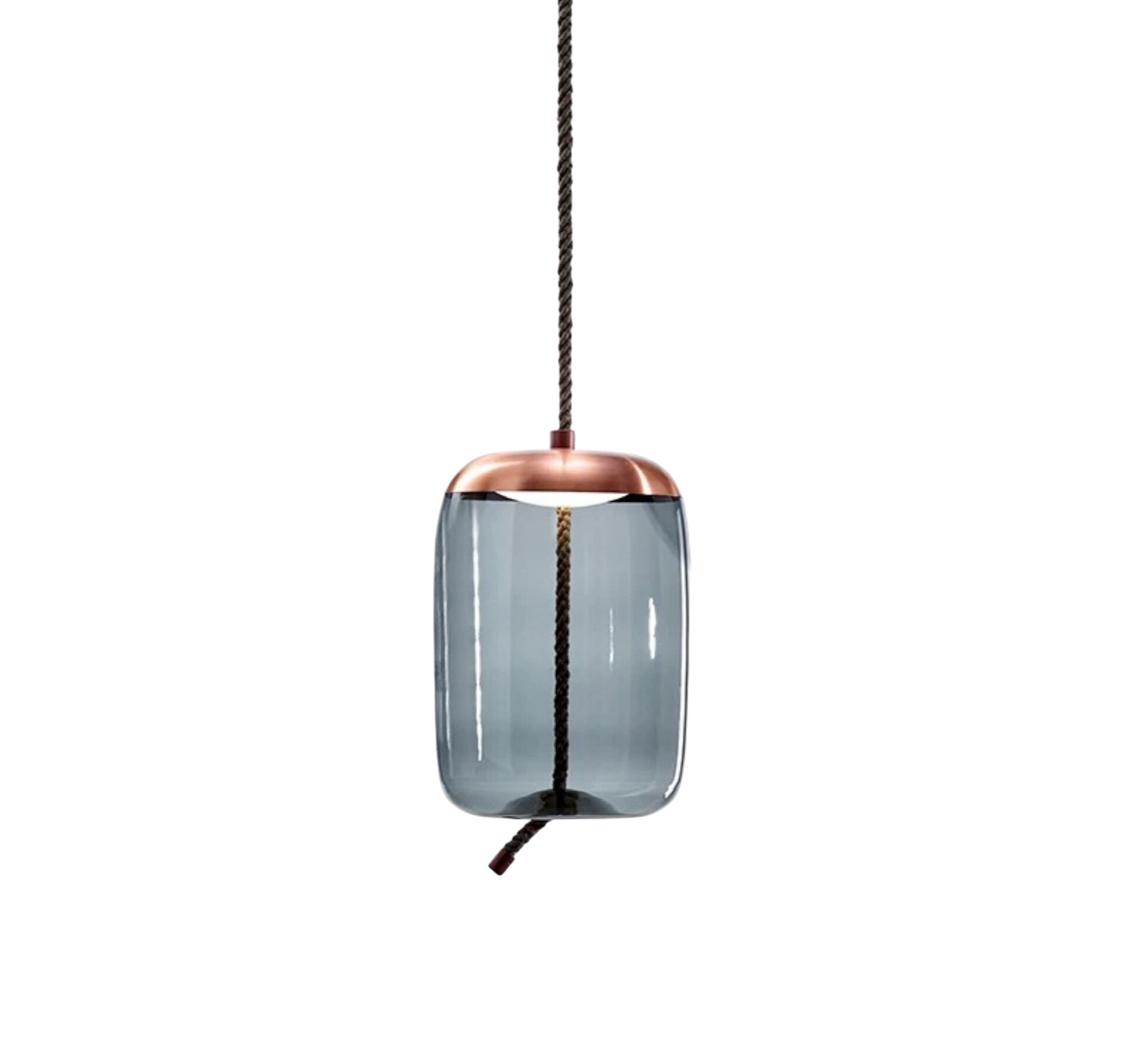 Lampe Suspendue en Or Rose - Élégance et Style Contemporain
