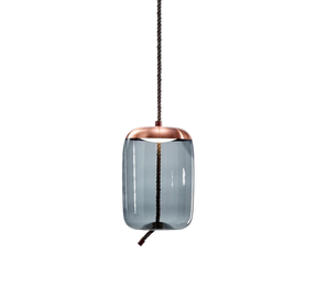 Lampe Suspendue en Or Rose - Élégance et Style Contemporain