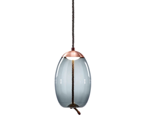 Lampe Suspendue en Or Rose - Élégance et Style Contemporain