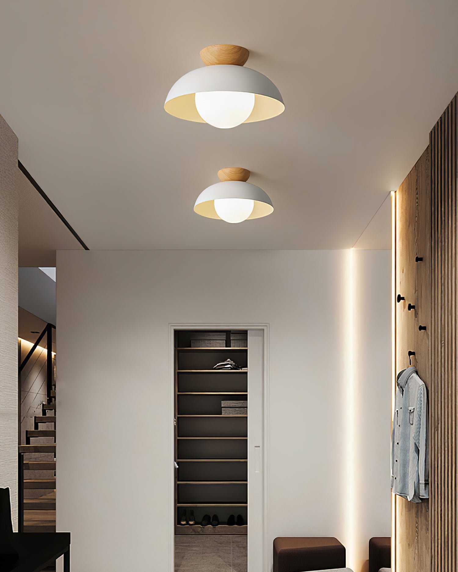 Lampe Suspendue Écologique - Élégance et Économie d'Énergie