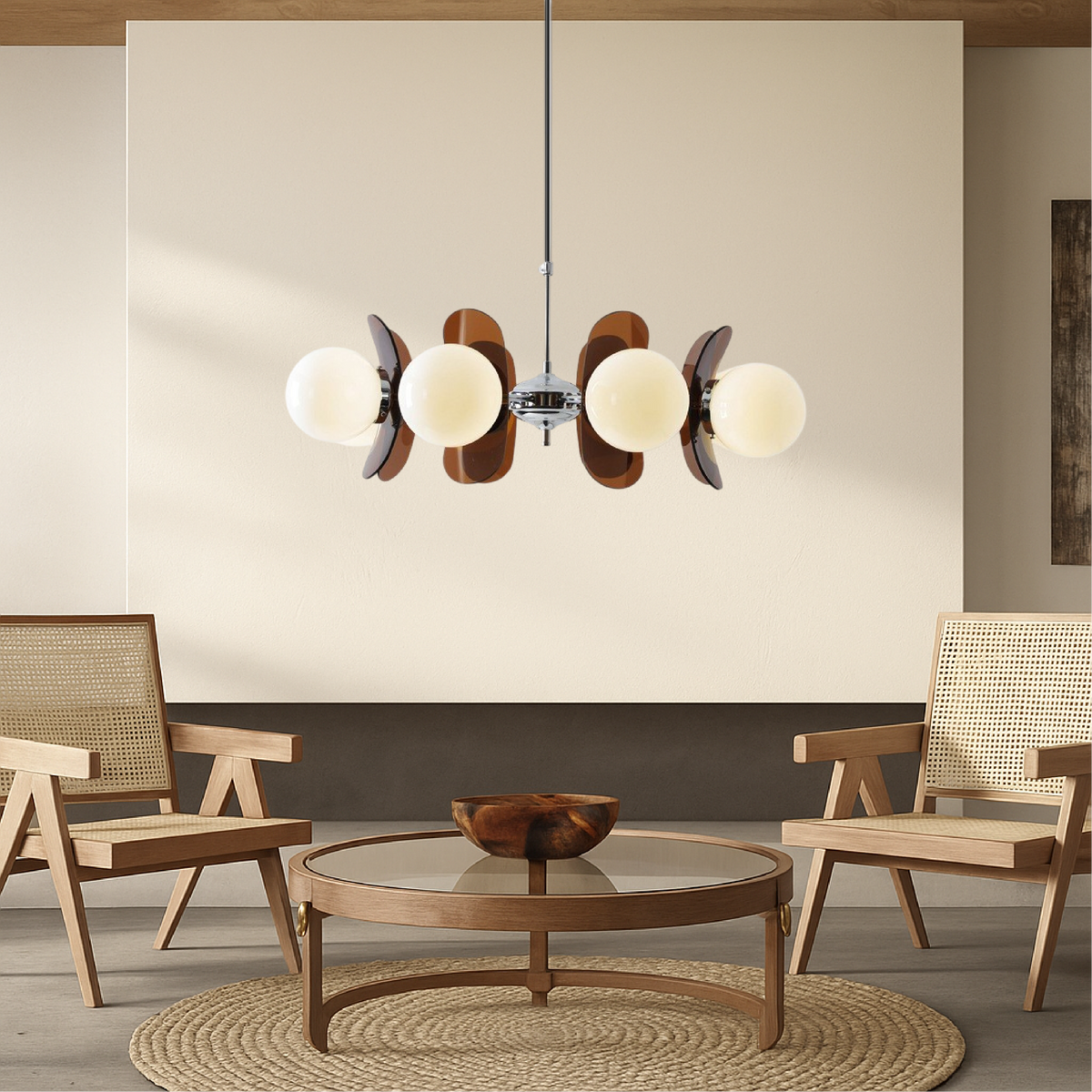 Lustre Bauhaus Vintage pour Salle à Manger - Éclairage Élégant et Accueillant