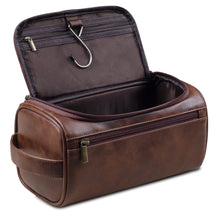 Trousse de Toilette en Cuir pour Hommes - Élégante et Pratique pour Voyager