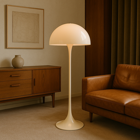 Lampe sur Pied Champignon - Design Contemporain et Chaleureux