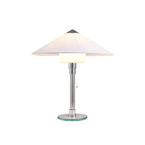 Lampe de Table Minimaliste Bauhaus - Élégance Intemporelle et Éclairage Doux