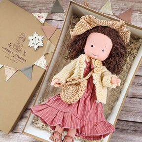 Poupée Waldorf Artisanale pour Enfants - Éveille l'Imagination et la Créativité