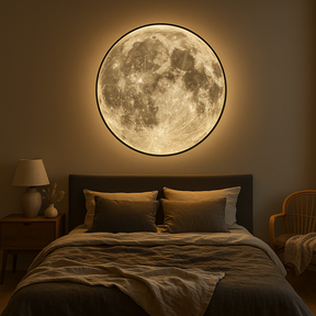Applique Murale Lune Moderne - Éclairage LED et Design Élégant