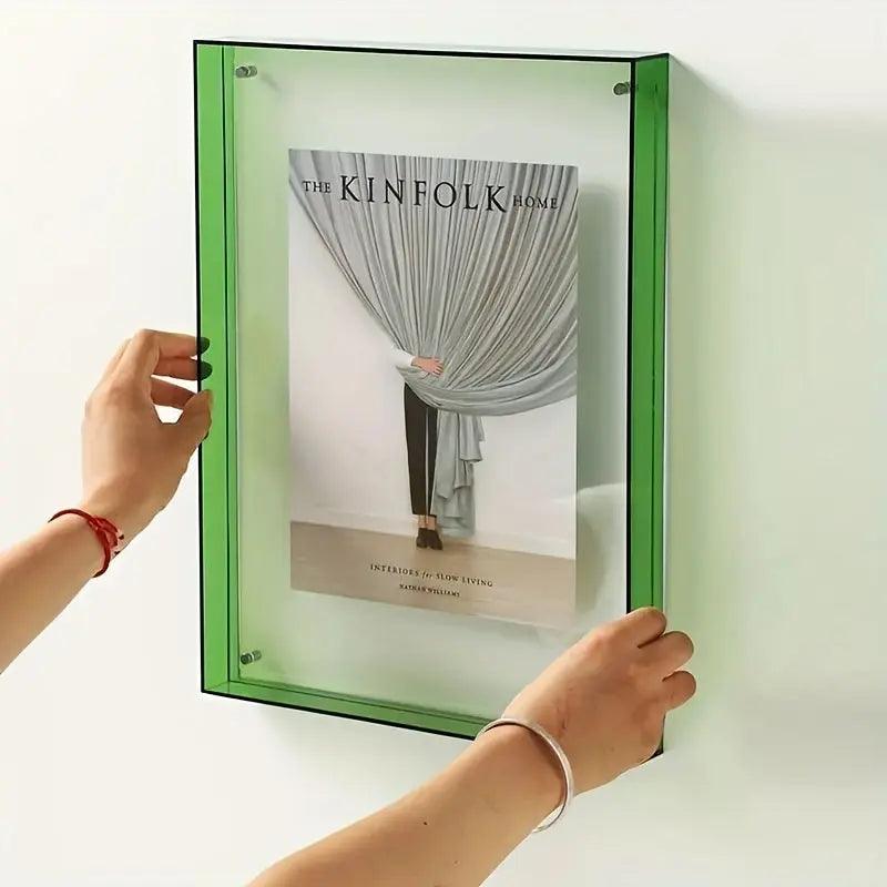 Cadre Photo Transparent Minimaliste - Élégance et Simplicité pour Intérieur