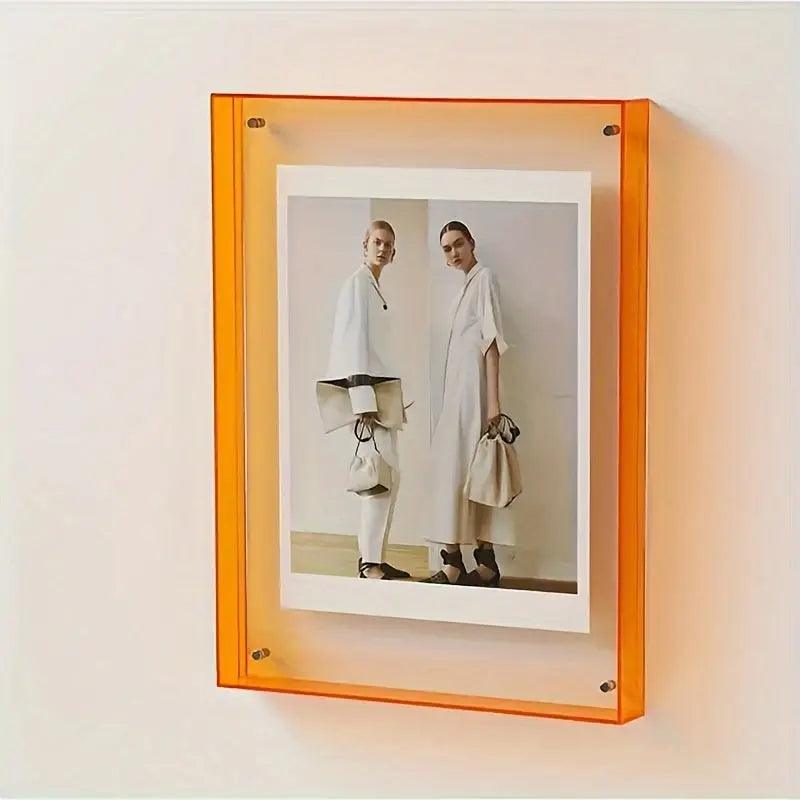 Cadre Photo Transparent Minimaliste - Élégance et Simplicité pour Intérieur
