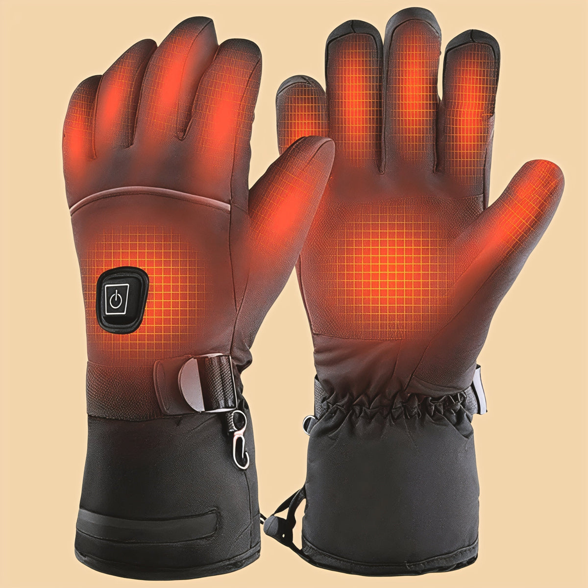 Gants Chauffants Électriques Rechargeables - Confort et Chaleur en Hiver