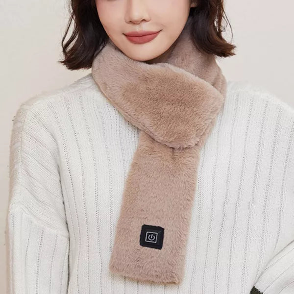 Écharpe Chauffante en Fleece Doux - Confort et Chaleur Personnalisés pour l'Hiver