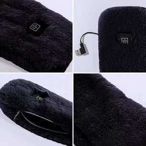 Écharpe Chauffante en Fleece Doux - Confort et Chaleur Personnalisés pour l'Hiver
