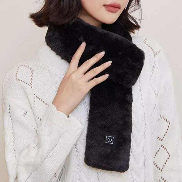 Écharpe Chauffante en Fleece Doux - Confort et Chaleur Personnalisés pour l'Hiver