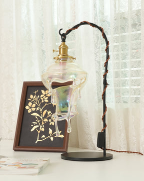 Lampe de Table en Résine - Design Organique et Éthéré