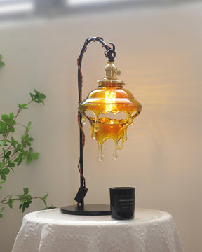 Lampe de Table en Résine - Design Organique et Éthéré