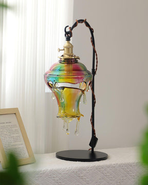 Lampe de Table en Résine - Design Organique et Éthéré