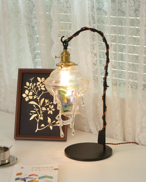 Lampe de Table en Résine - Design Organique et Éthéré